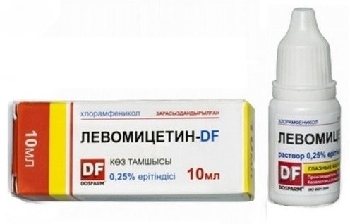 Купить Левомицетин-DF капли 0.25% 1 шт в Алматы – Магазин на Kaspi.kz