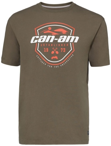 Футболка Can-Am хаки