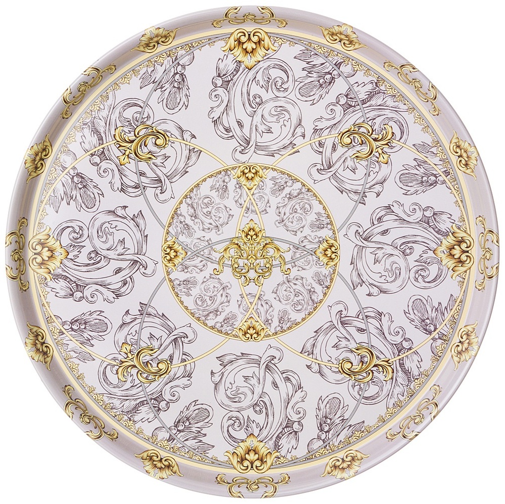 Agness ROCOCO 898-144 белый, золотистый