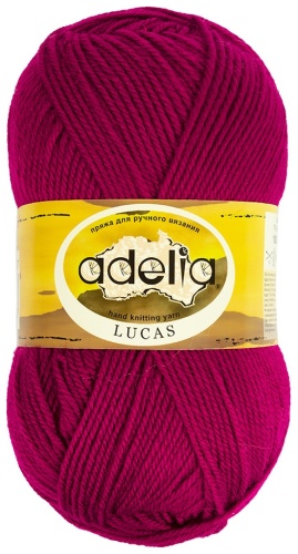 Моток Adelia LUCAS10 ярко-розовый 218 м 100 г