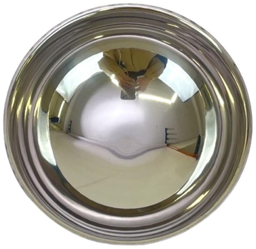 Миска Yiwumart 12х12 см, сталь, 1 шт