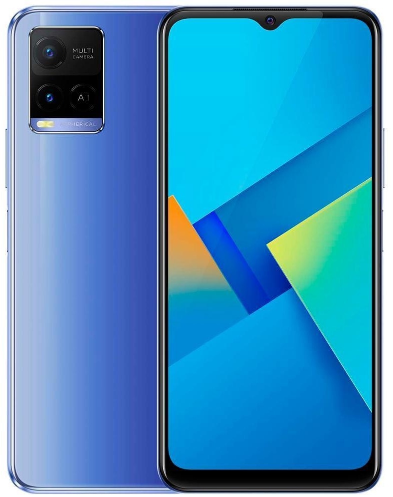 Смартфон Vivo Y21 4 ГБ/64 ГБ синий