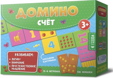 ГЕОДОМ детское домино Счет