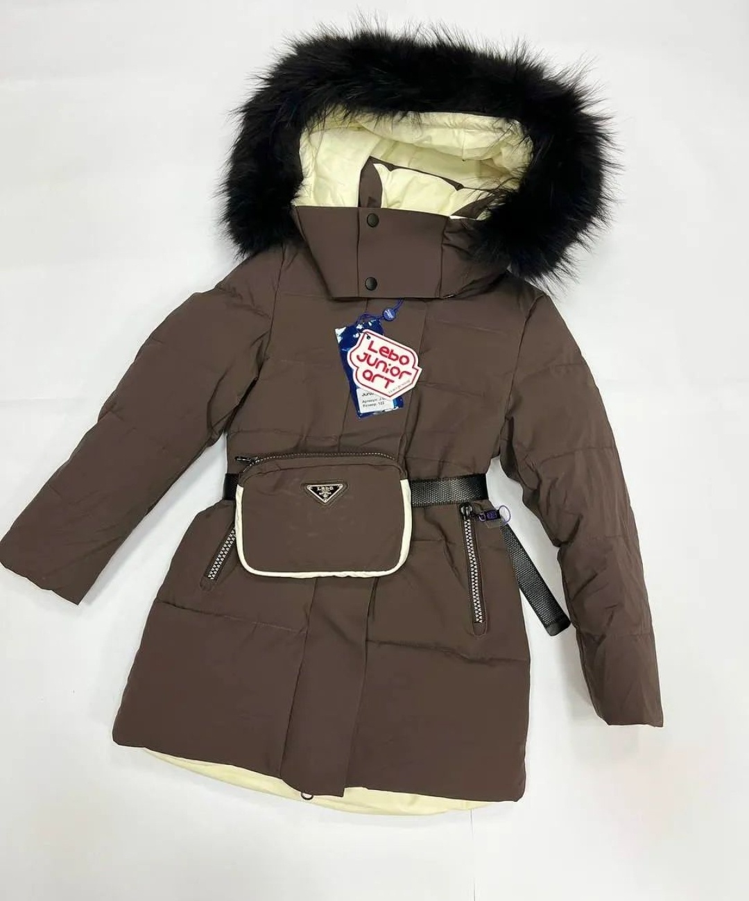 Зимняя куртка Lebo Junior коричневый