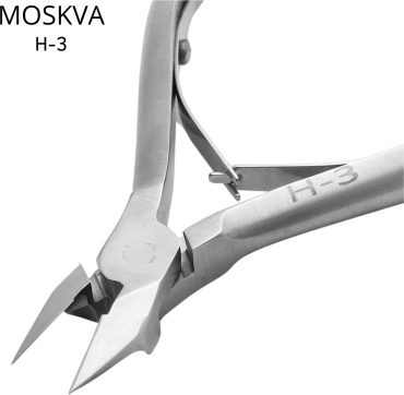 Moskva H-3 кусачки-щипчики лезвие 12 длина 10 см спиральная пружина 1 шт