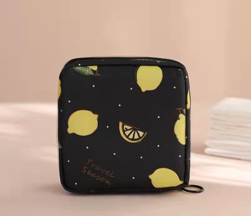 Косметичка полиэстер черный 12X12 см