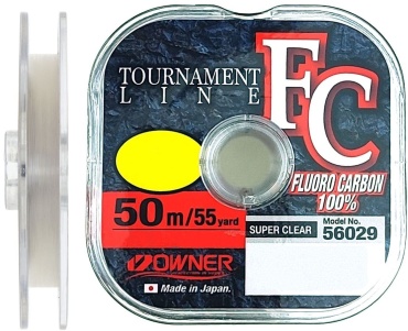Леска Owner флюоркарбоновая Fluorocarbon 0.2 мм прозрачный
