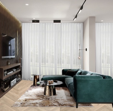 Тюль Luna Home 250x270 см 1 шт, полиэстер, шифон, органза, сетка, тюль, белый