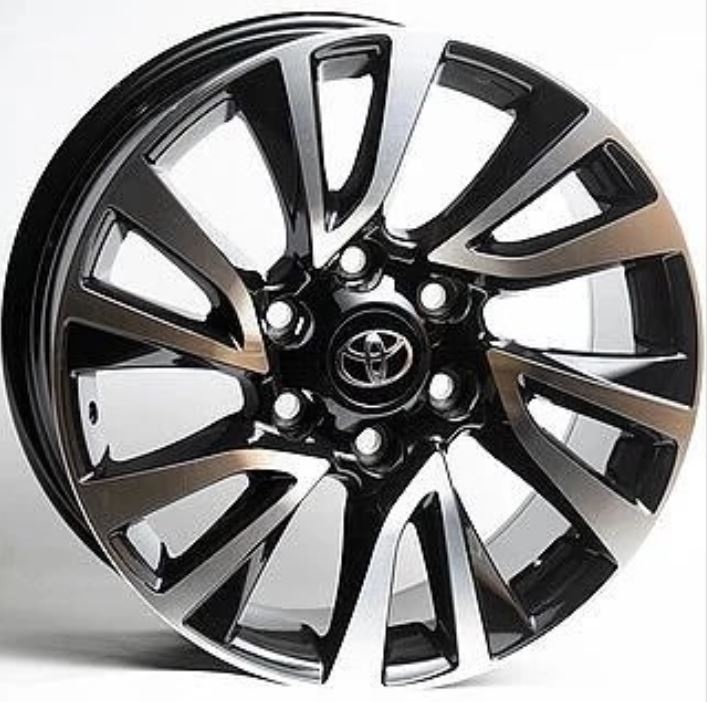 BW HP871 8x18/6x139.7 D106.1 ET25 черный, серебристый