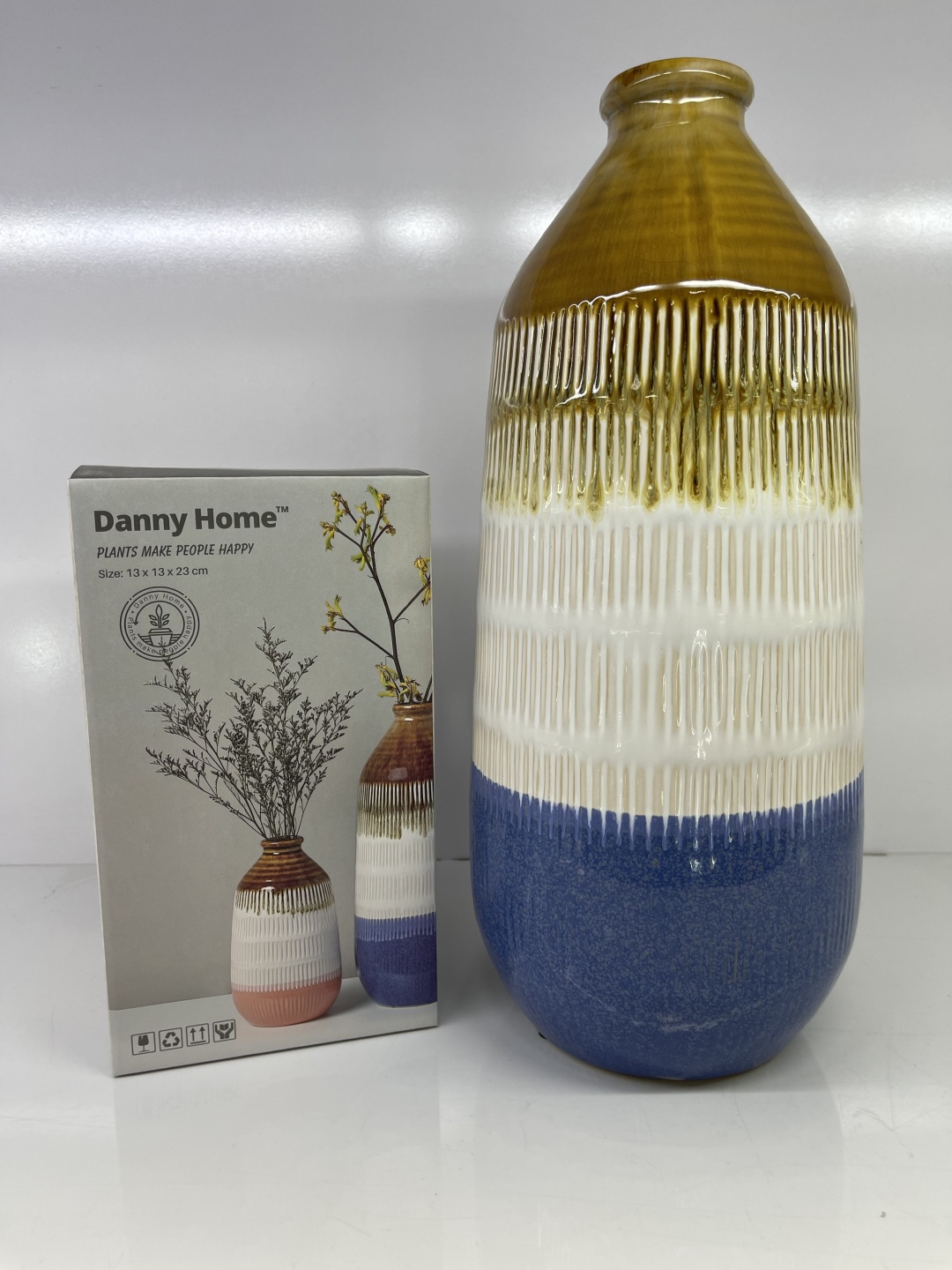Danny home ваза 40 см HP0110, керамика
