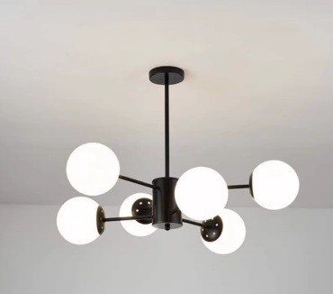 Люстра подвесная LED, кол-во ламп: 6 шт