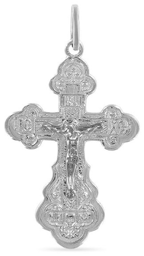 Крестик Алтын ПКс-150-р вес 1.89 г серебро, без вставок