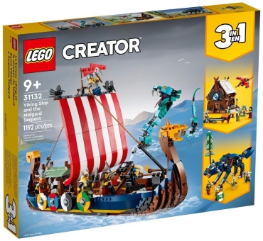 Конструктор LEGO Creator 3-in-1 31132, деталей 1192 шт