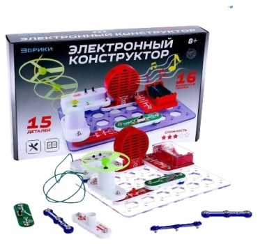 Конструктор Эврики Чудеса электроники 1283765, деталей 14 шт