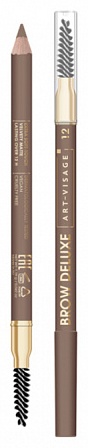 Art-Visage карандаш Brow Deluxe 12 Коричневый