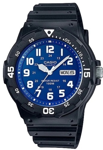 Кварцевые CASIO MRW-200H-2B2 пластик