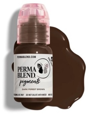 Perma Blend Dark Forest Brown пигмент Темный насыщенный коричневый оттенок с холодным тоном основания. 15 мл
