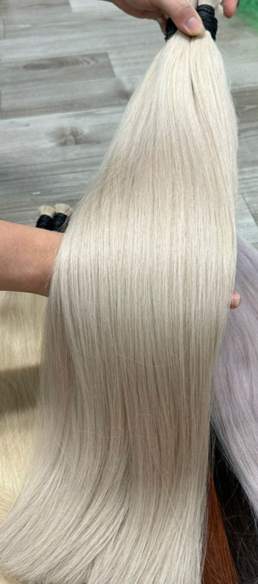 Lux Hair волос для наращивания пепельно-серый женский