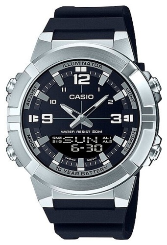Кварцевые CASIO AMW-870-1AVDF сталь