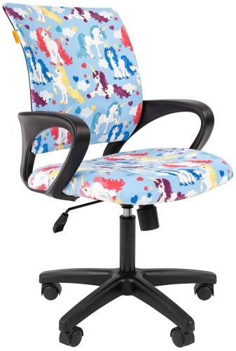 Детское Chairman Kids 103 Единорог, мультиколор/голубой