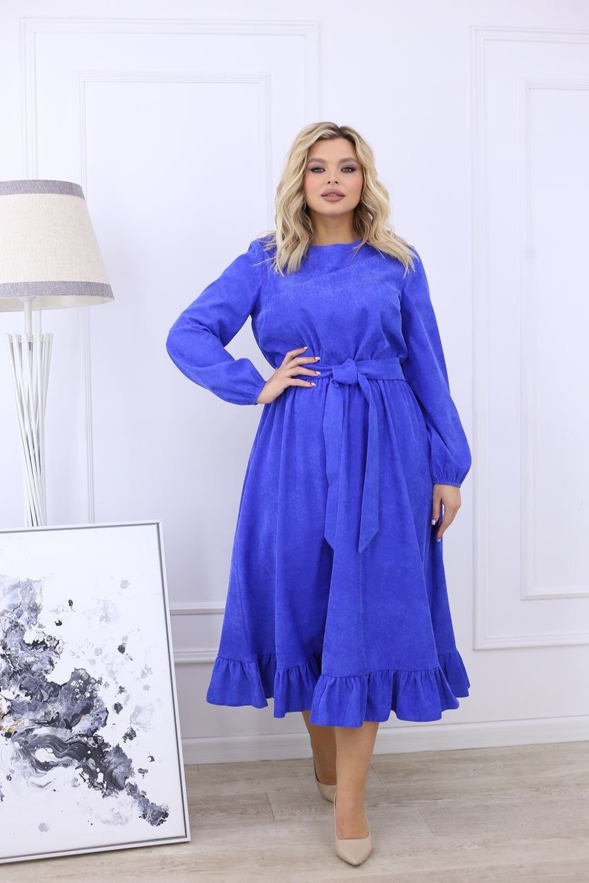 Повседневное платье Jazu Brand синий