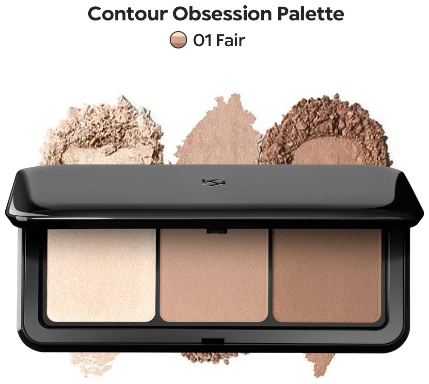 KIKO Smart Contour Obsession 1 набор для контуринга 1