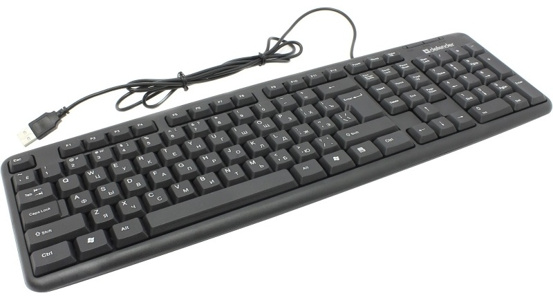 Клавиатура Defender Element HB-520 G RU черный