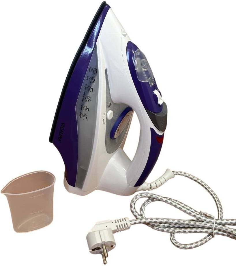 Утюг Vicalina VL-107D белый, фиолетовый
