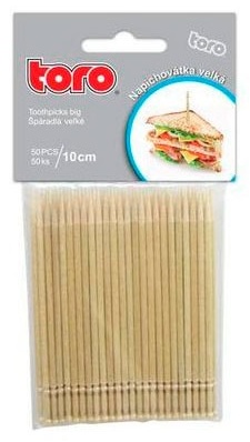Toro шпажки 8591177058021 бежевый 50 шт
