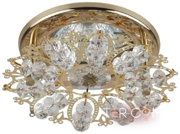 Встраиваемый светильник Эра MR16 50 Вт 220 - 240 В  DK36 GD/WH