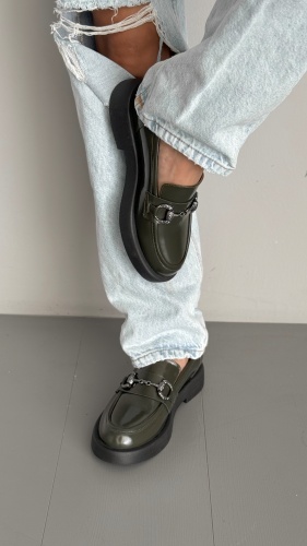 Лоферы Истерика shoes хаки