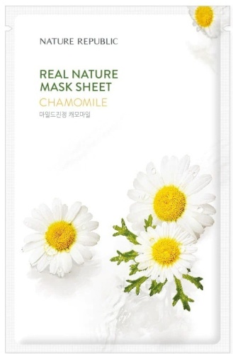 Маска для лица Nature Republic тканевая Real Nature Chamomile 1 шт