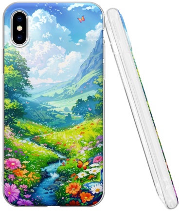 Чехол Mcover для Apple iPhone X, iPhone Xs рисунок