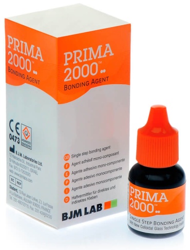 BJM LAB адгезив Prima 2000 универсальная адгезивная система 5 поколения для травления