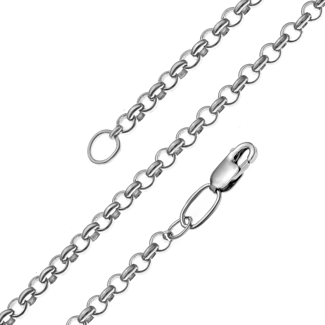 Купить Цепь Бронницкий Ювелир 81075340055 длина 55 см, вес 9.82 г ...