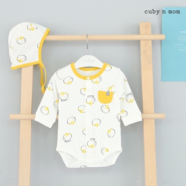 Боди Cuby n mom желтый