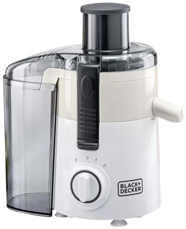 Соковыжималка Black & Decker JE250 белый, серый
