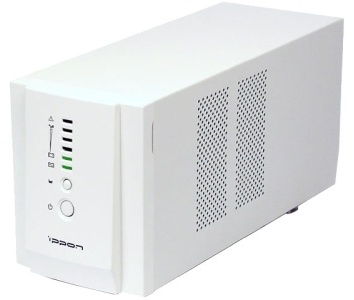 Купить UPS IPPON Smart Power Pro 1400 белый в Алматы – Магазин на Kaspi.kz