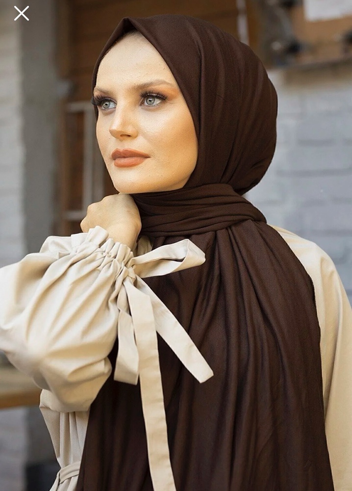 Шарф Muslima Sanim хлопок 180 x 70 см