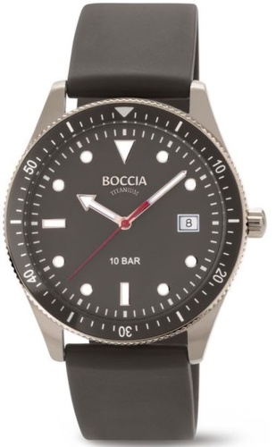 Кварцевые Boccia Titanium 3664-01 титан