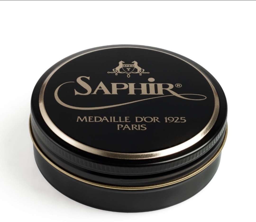 Saphir крем зеленый, \Medaille D'or 1925 Paris 1004