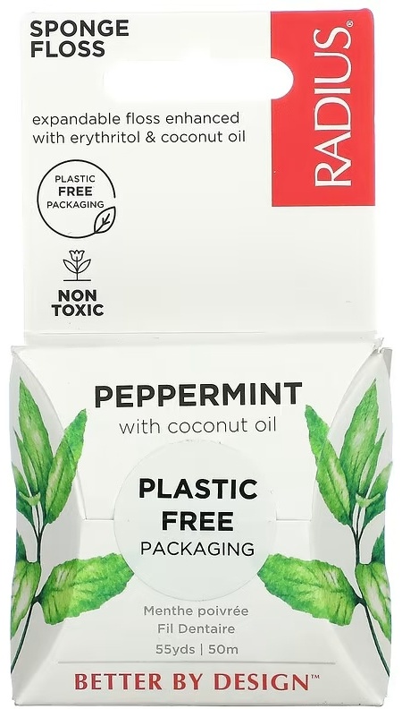 RADIUS Sponge Floss, Peppermint объемная 50 м