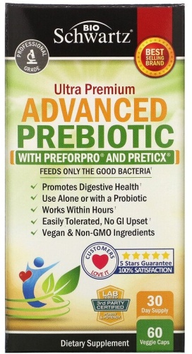Bio Schwartz пробиотик Advanced Prebiotic 60 капсул