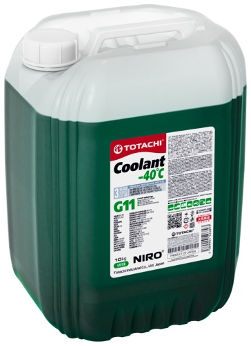 Totachi Coolant зеленый G-11 10 л
