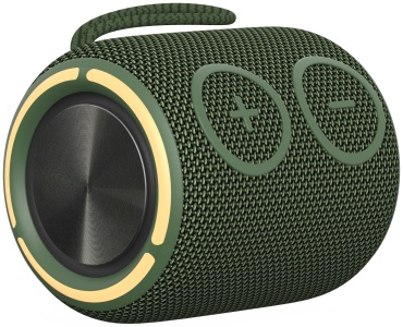 Портативная колонка Tazata Fun 100 (H100L-MV16) зеленый