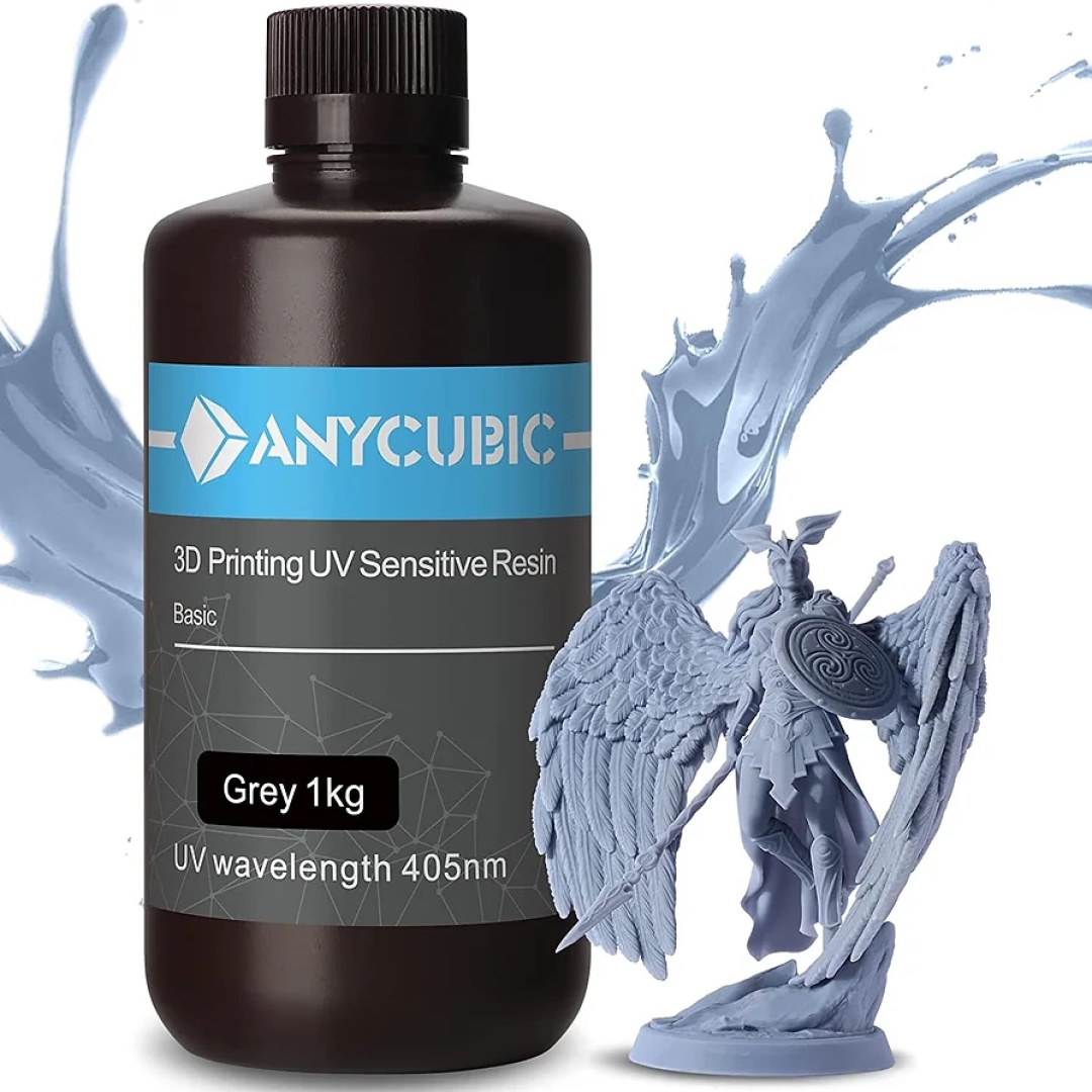 Купить Фотополимерная смола Anycubic Basic 1 л серый в Алматы – Магазин ...
