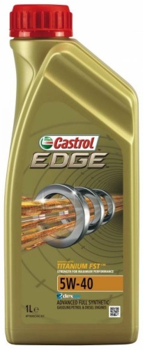 Синтетическое Castrol Edge TITANIUM FST 5W-40 1 л