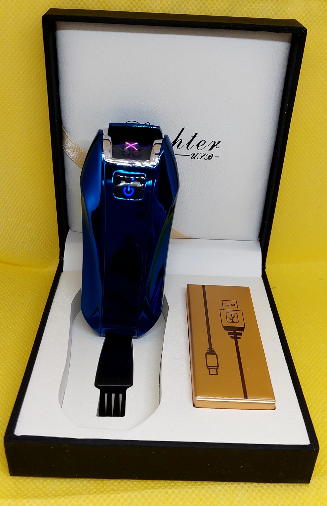 Lighter электронная зажигалка 527004, металлический сплав
