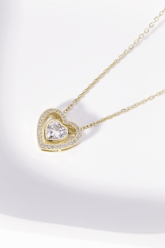 Цепь Lady accessories длина 45 см медицинская сталь стекло