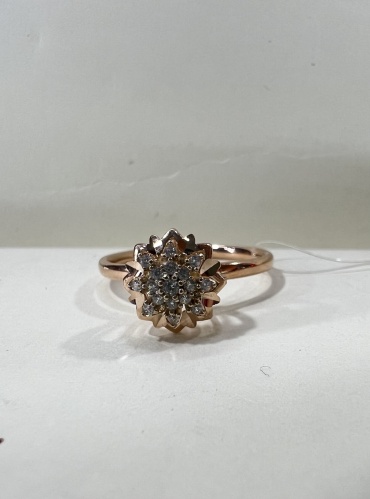 Diamond Union 981098 размер 19 вес 1.38 г золото, фианит